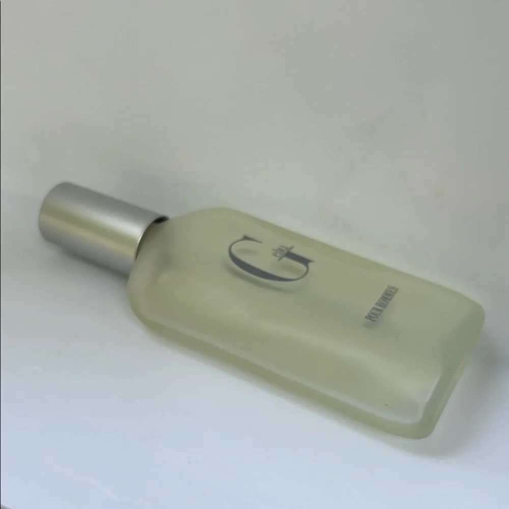 Geau Pour Hommes Fragrance - Silver and Cream